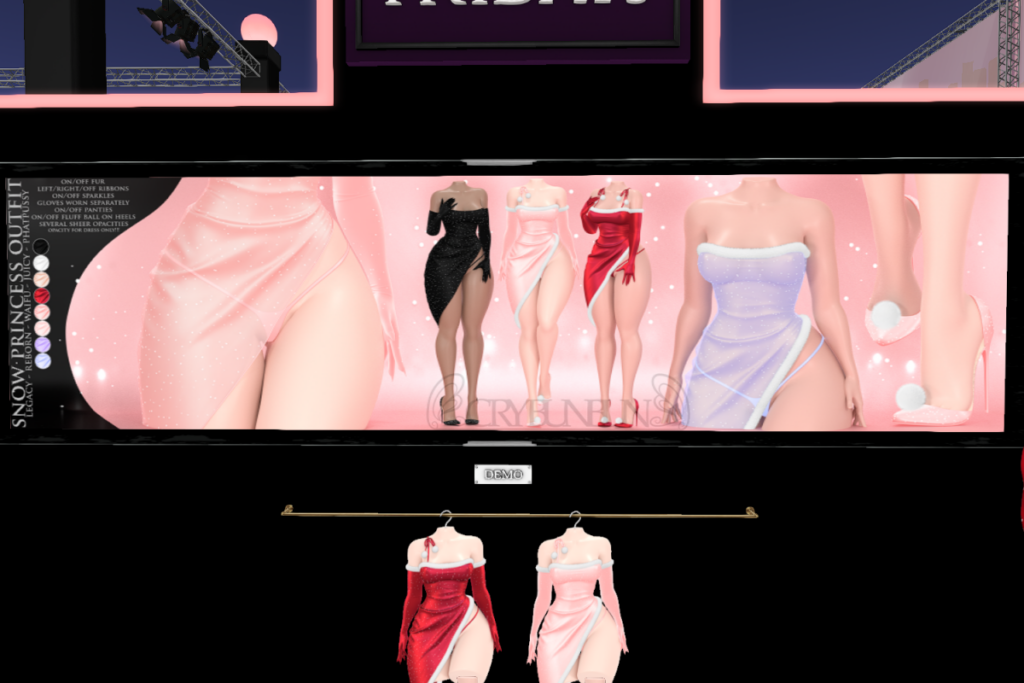 Snow Princess - Legacy/MaitreyaX/Reborn/+mods	&lt;a href=&quot;http://maps.secondlife.com/secondlife/CryBunBun/70/132/21&quot; target=&quot;_blank&quot;&gt;Teleport&lt;/a&gt;