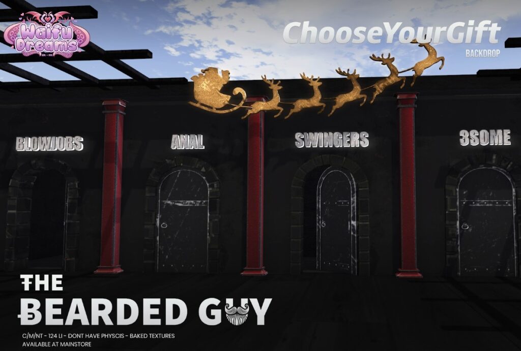 Choose Your Gift Backdrop