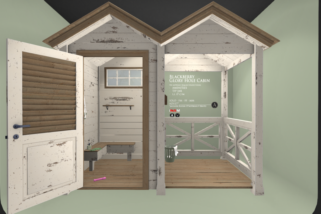 Blackberry Glory Hole Cabin, L$1490