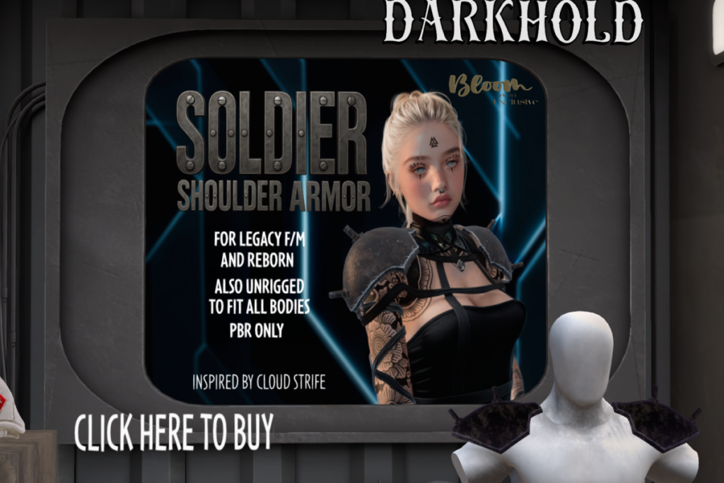 Soldier Shoulder Armor - Legacy/Reborn/+mods, L$280