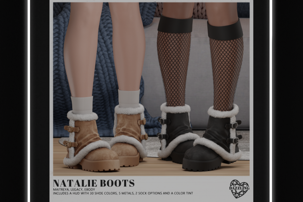 Natalie Boots - Legacy/Maitreya/Reborn, L$499