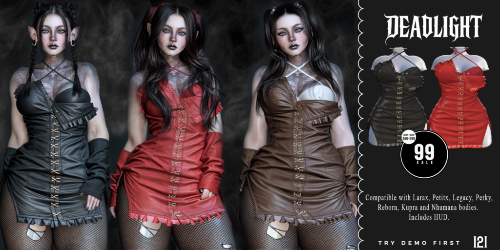 Outfit #121 - Inithium/Legacy/MaitreyaX/Nhumana/Reborn/+mods	&lt;a href=&quot;https://maps.secondlife.com/secondlife/Helgrind/16/57/3603&quot; target=&quot;_blank&quot;&gt;Teleport&lt;/a&gt;