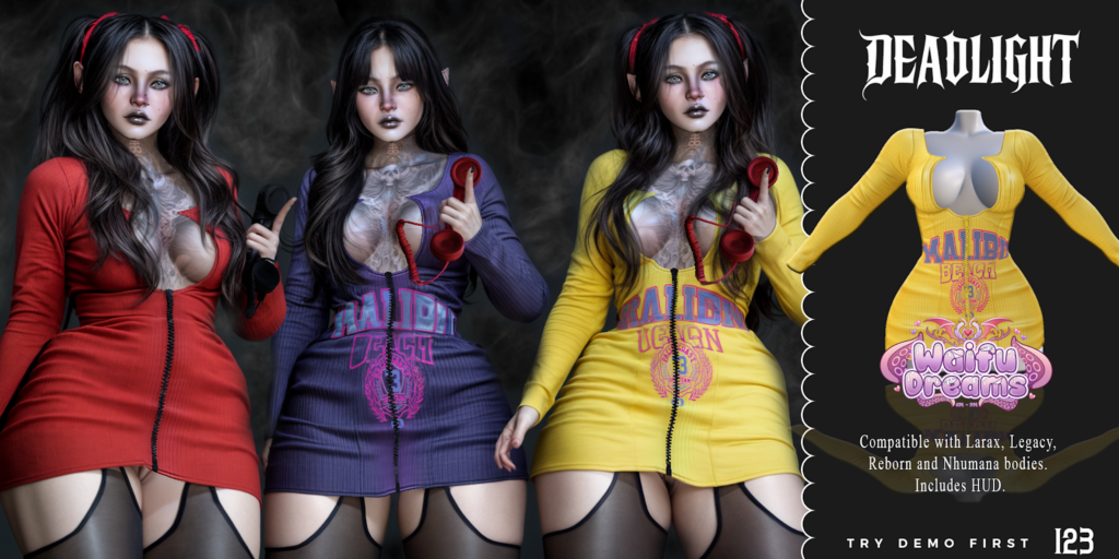 Dress #123 - Legacy/MaitreyaX/Nhumana/Reborn/+mods