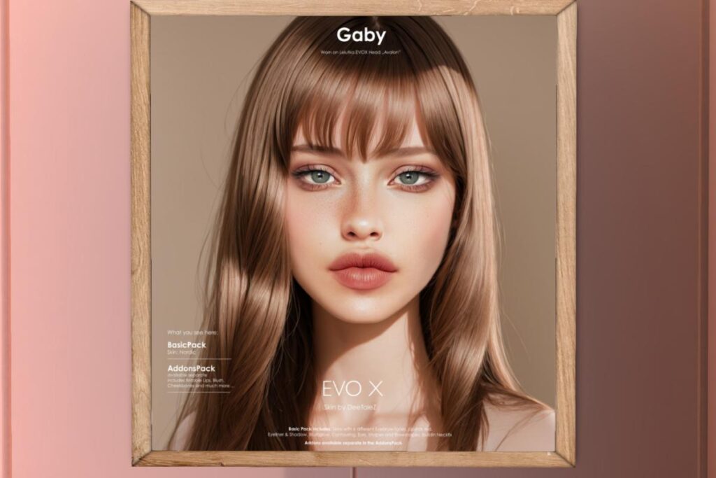 Gaby Skin - Evo X, L$998 each/L$4900 FP