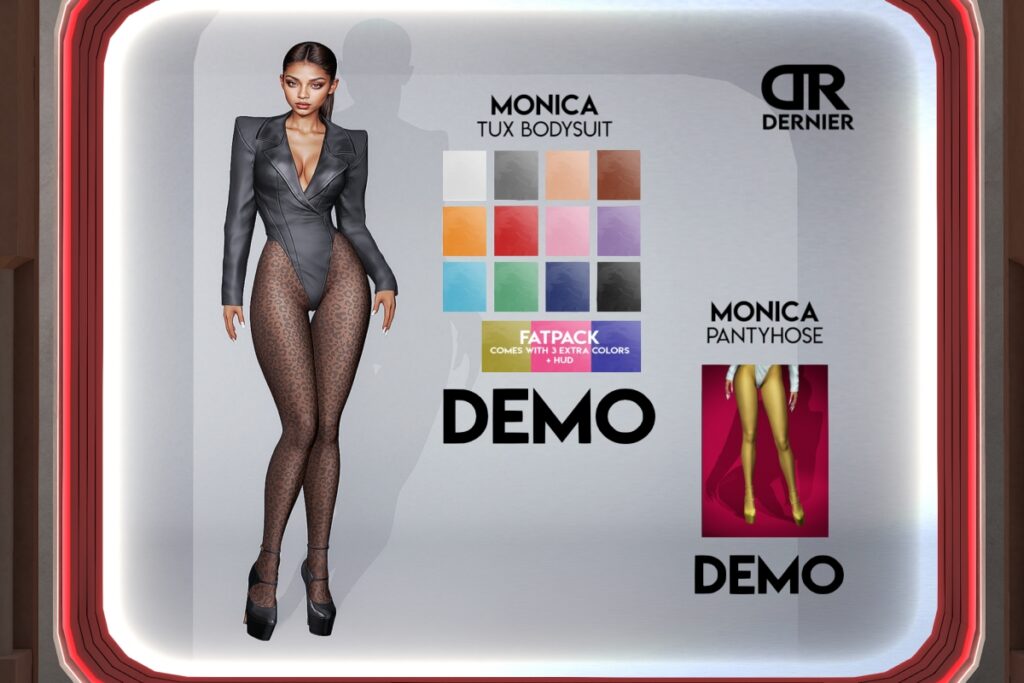 Monica Outfit - Inithium/Legacy/MaitreyaX/Reborn/+mods, L$198 each/L$1198 FP