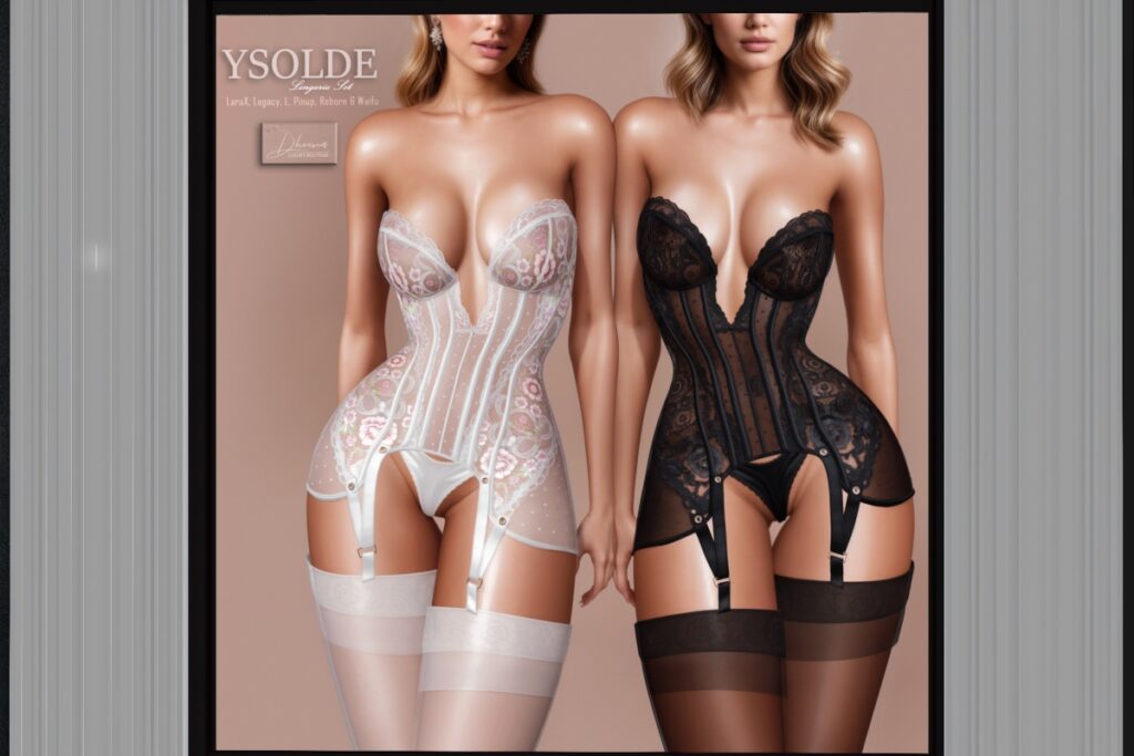 Ysolde Lingerie - Legacy/MaitreyaX/Reborn/+mods, L$348 each/L$1498 FP