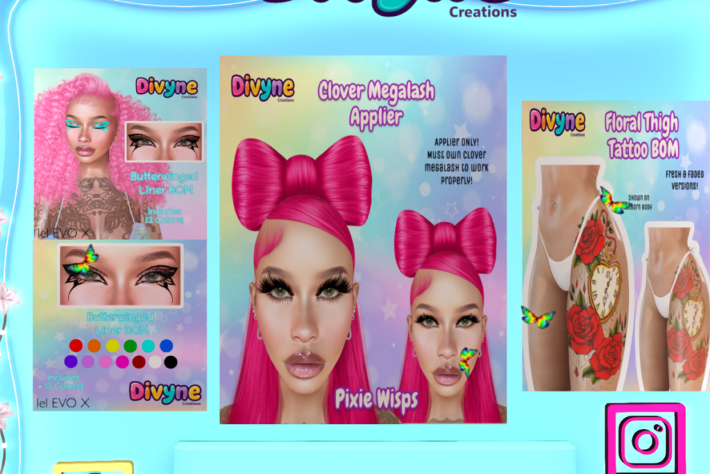 Clover Megalash Applier Pixie Wisps - EvoX, L$225