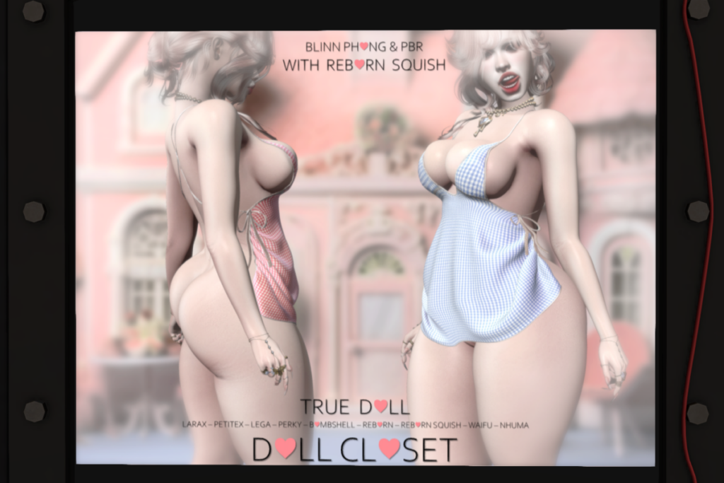 True Doll Dress - Legacy/MaitreyaX/Nhumana/Reborn/+mods, L$699 each/L$1999 FP