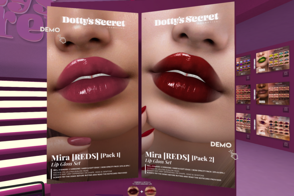 Mira Reds Pack 1 &amp; 2 - EvoX	&lt;a href=&quot;http://maps.secondlife.com/secondlife/Baedal/177/15/3001&quot; target=&quot;_blank&quot;&gt;Teleport&lt;/a&gt;