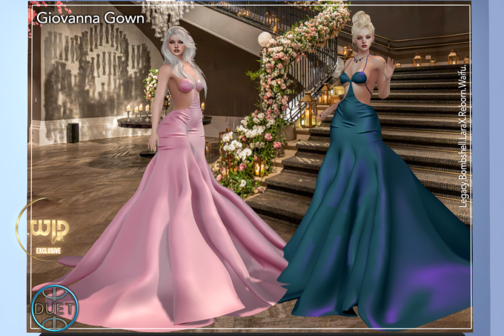 Giovanna Gown - Legacy/MaitreyaX/Reborn/+mods, L$199 each/L$599 each FP/L$1599 MP