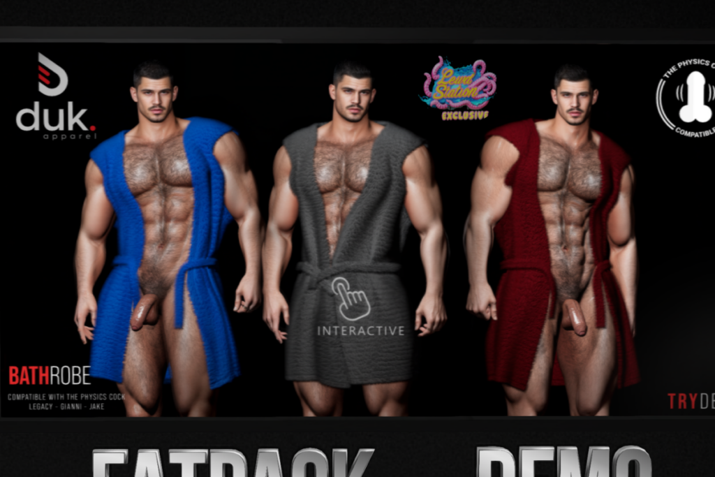 Bath Robe - Jake/Gianni/Legacy, L$280 each/L$1600 FP