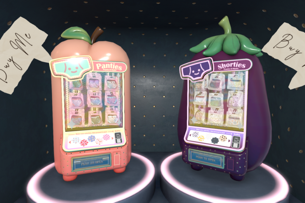 Panty-o-Matic Machine, L$425 each