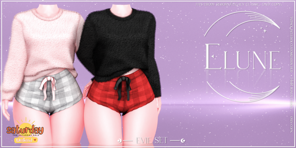 Evie Set - Legacy/Reborn	&lt;a href=&quot;http://maps.secondlife.com/secondlife/Happy%20Hills/37/59/1002&quot; target=&quot;_blank&quot;&gt;Teleport&lt;/a&gt;