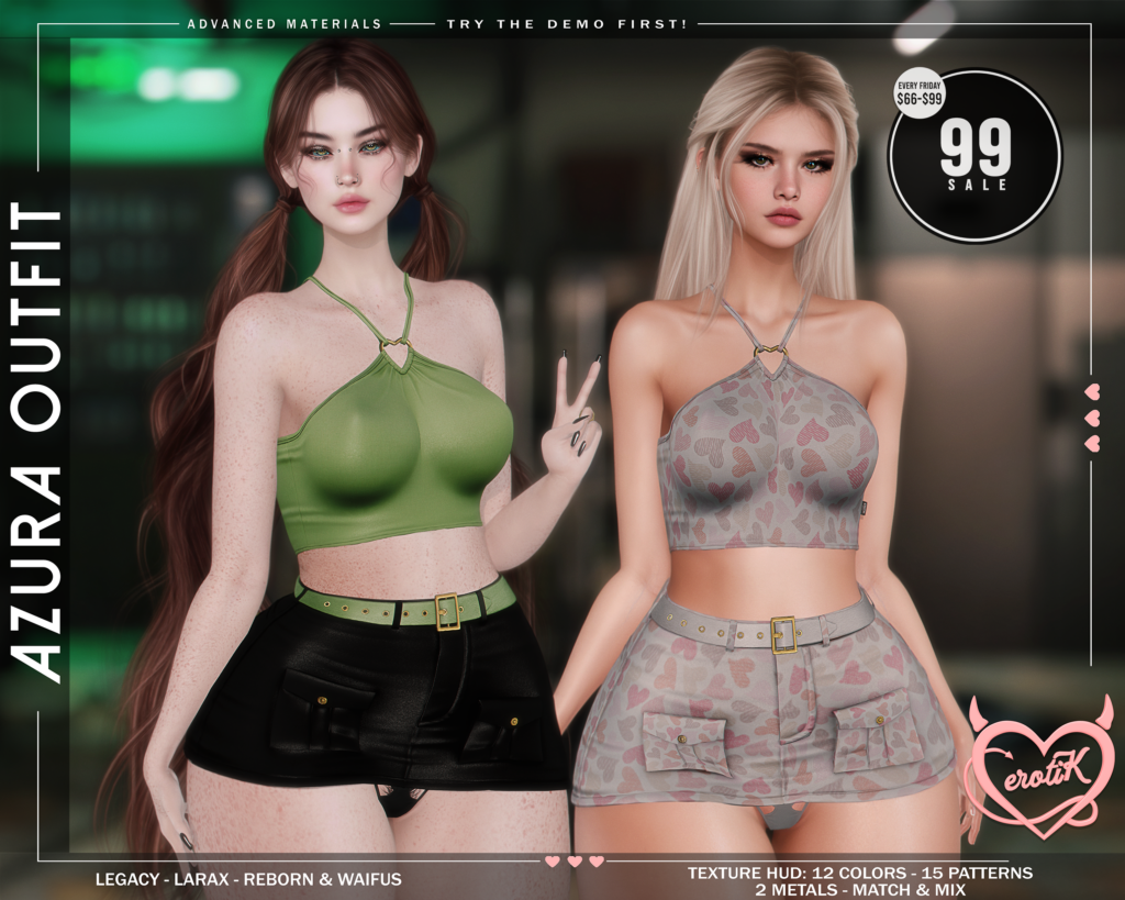 Azura Outfit - Legacy/MaitreyaX/Reborn/+mods	&lt;a href=&quot;http://maps.secondlife.com/secondlife/WIP/110/141/1501&quot; target=&quot;_blank&quot;&gt;Teleport&lt;/a&gt;