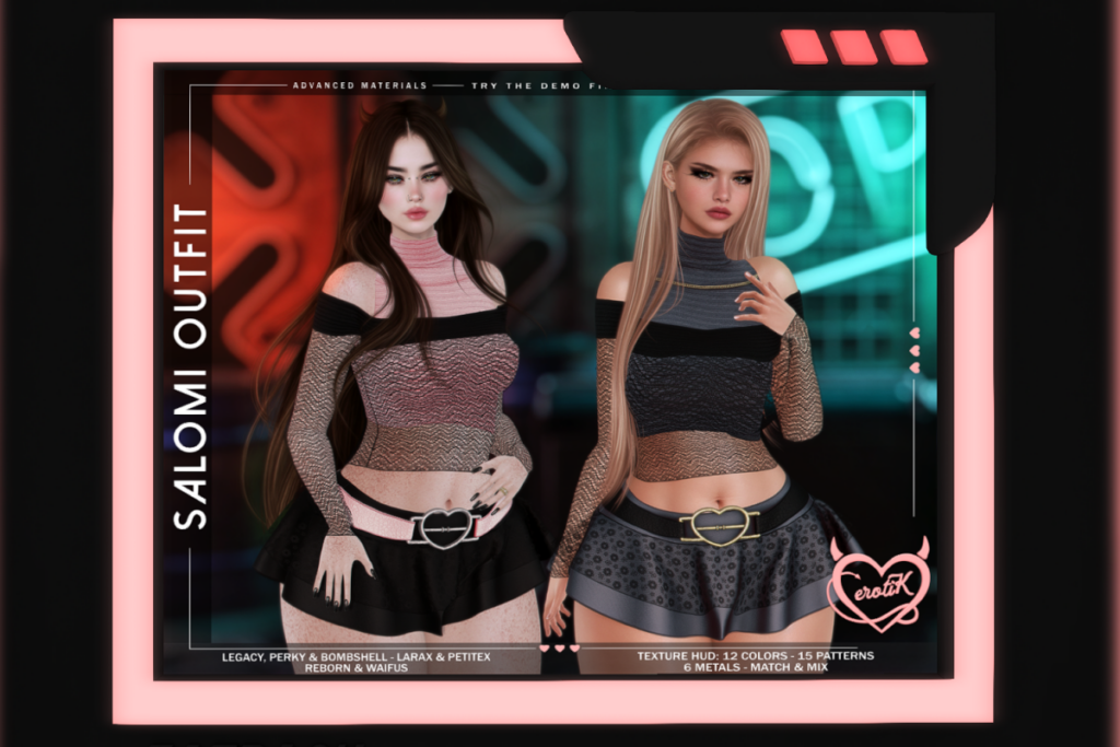 Salomi Outfit - Legacy/MaitreyaX/Reborn/+mods, L$249