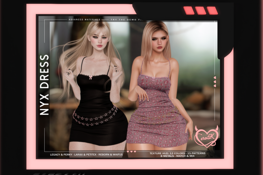 Nyx Dress - Legacy/MaitreyaX/Reborn/+mods, L$249