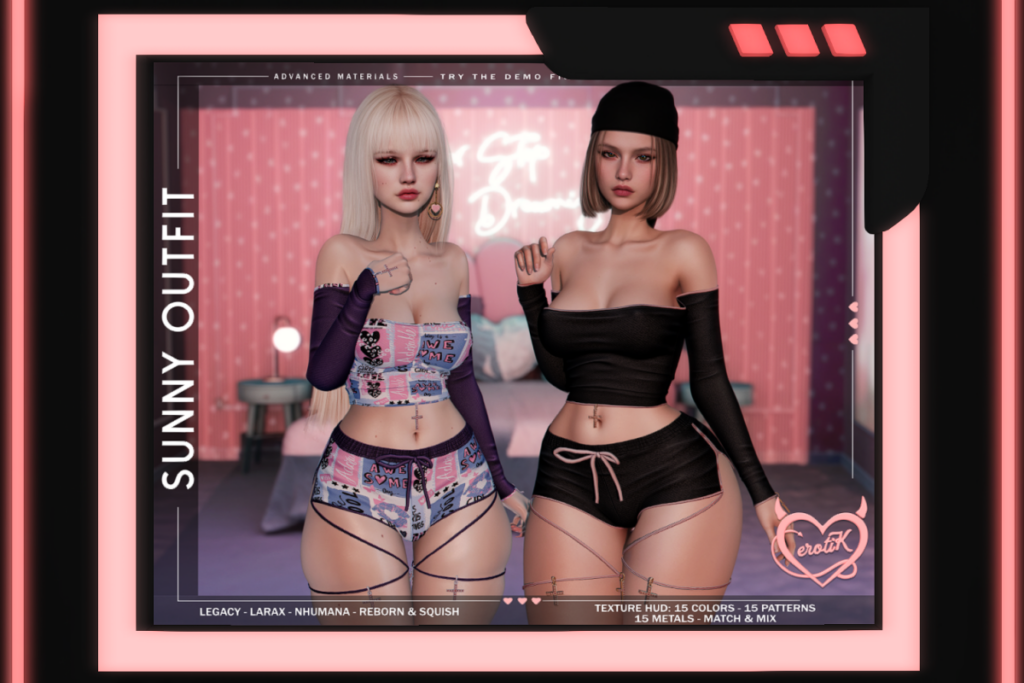 Sunny Outfit - Legacy/MaitreyaX/Nhumana/Reborn/+mods, L$249