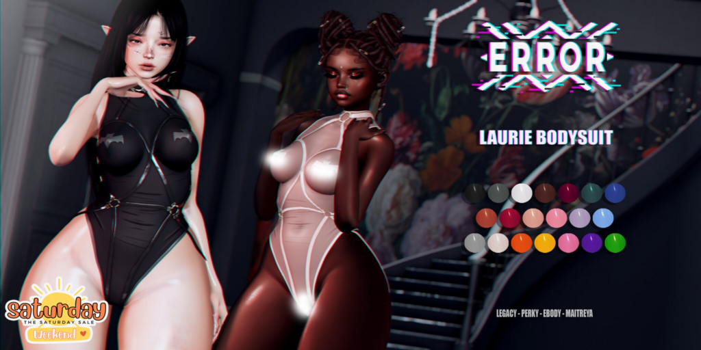 Laurie Bodysuit - Legacy/Maitreya/Reborn/+mods	&lt;a href=&quot;http://maps.secondlife.com/secondlife/Crystal%20Isle/111/128/61&quot; target=&quot;_blank&quot;&gt;Teleport&lt;/a&gt;