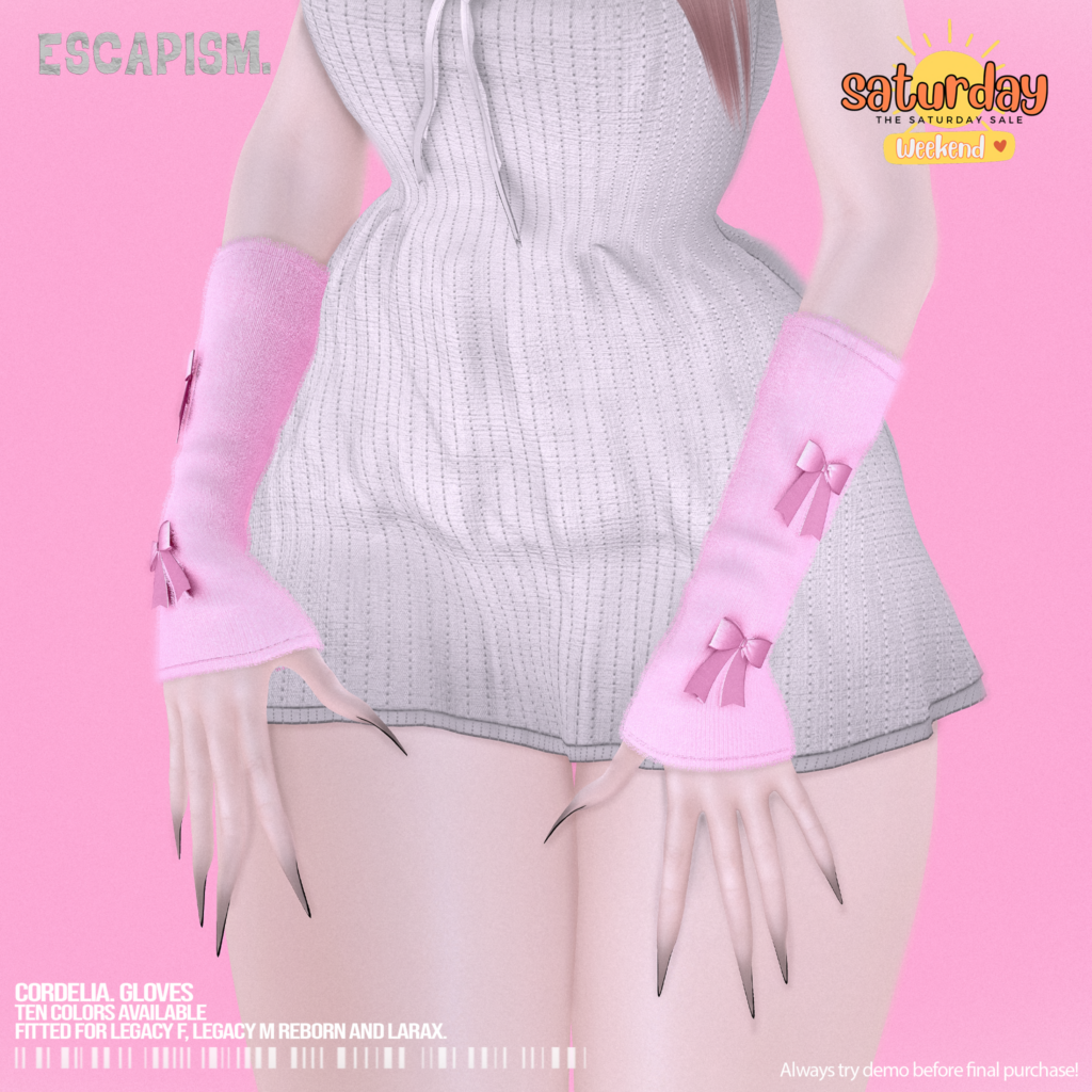 Cordelia Gloves - Legacy F+M/MaitreyaX/Reborn	&lt;a href=&quot;http://maps.secondlife.com/secondlife/Dark%20Desires/207/202/25&quot; target=&quot;_blank&quot;&gt;Teleport&lt;/a&gt;