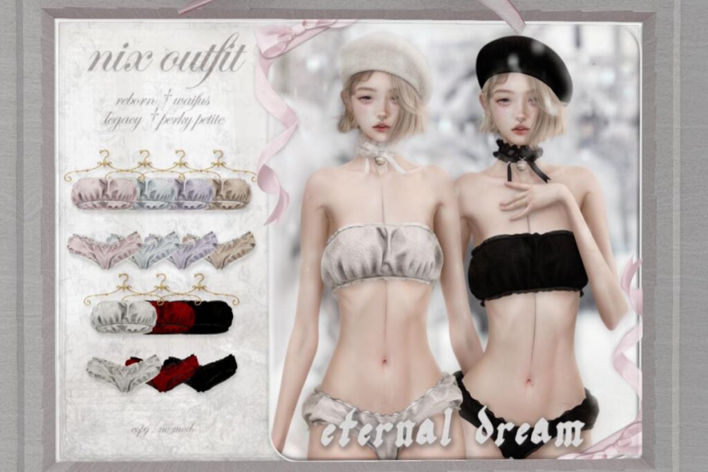 Nix Outfit - Legacy/Reborn/+mods, L$299 each/L$1047 FP