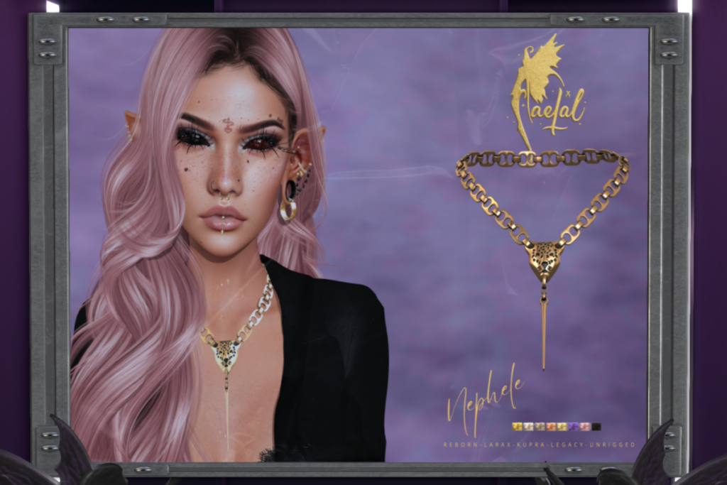 Nephele Necklace - Inithium/Legacy/MaitreyaX/Reborn/Unrigged, L$229