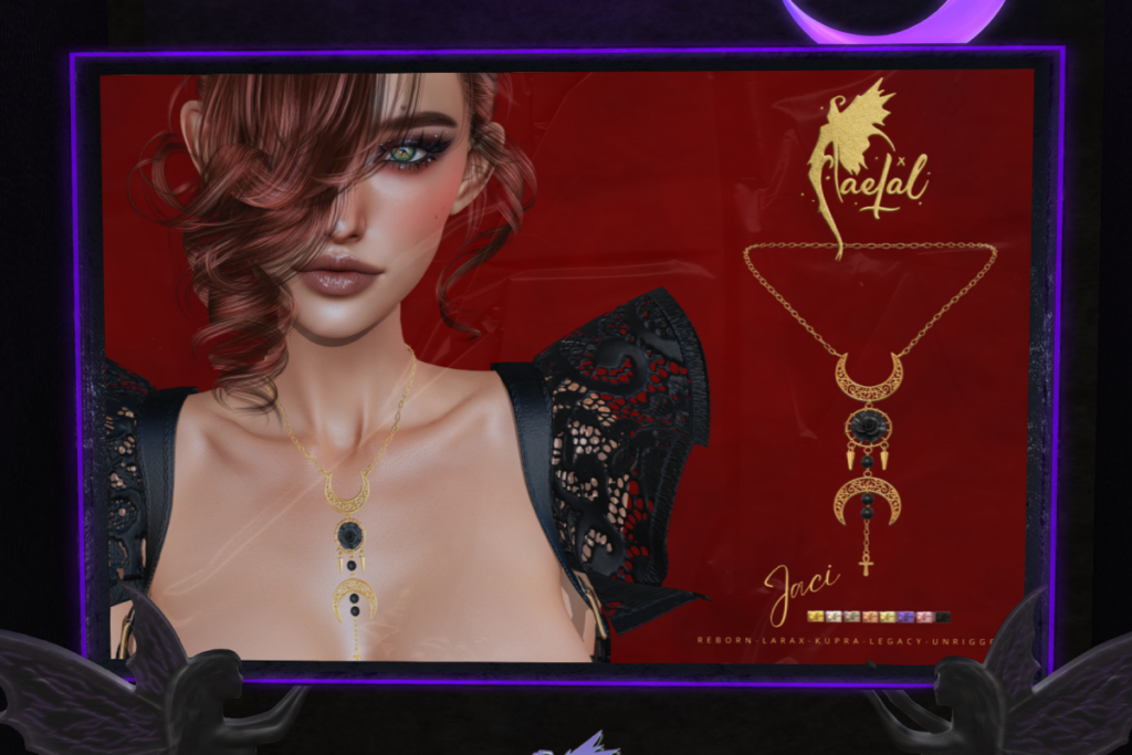 Jaci Necklace - Inithium/Legacy/MaitreyaX/Reborn/Unrigged, L$229