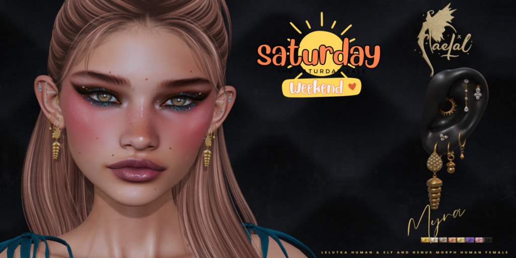 Myra Earrings - EvoX Ears Human+Elf/Genus Morph Ears Human	&lt;a href=&quot;http://maps.secondlife.com/secondlife/Cult%20Coven/69/145/21&quot; target=&quot;_blank&quot;&gt;Teleport&lt;/a&gt;
