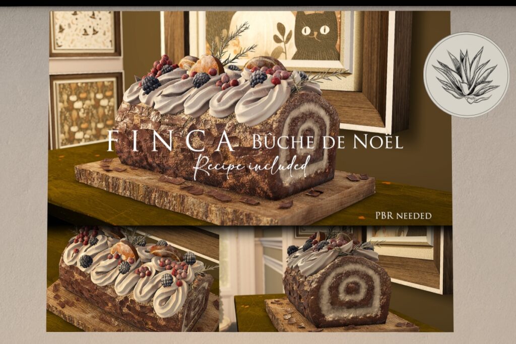 Buche De Noel Decor, L$189
