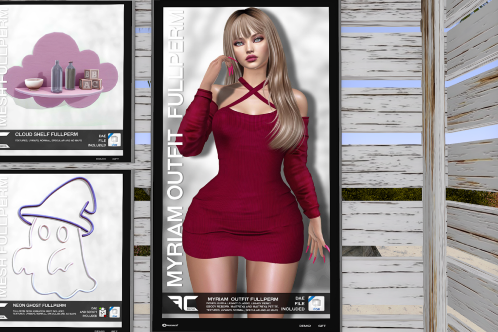 Lois Outfit Fullperm - Legacy/Maitreya/Reborn/+mods, L$550