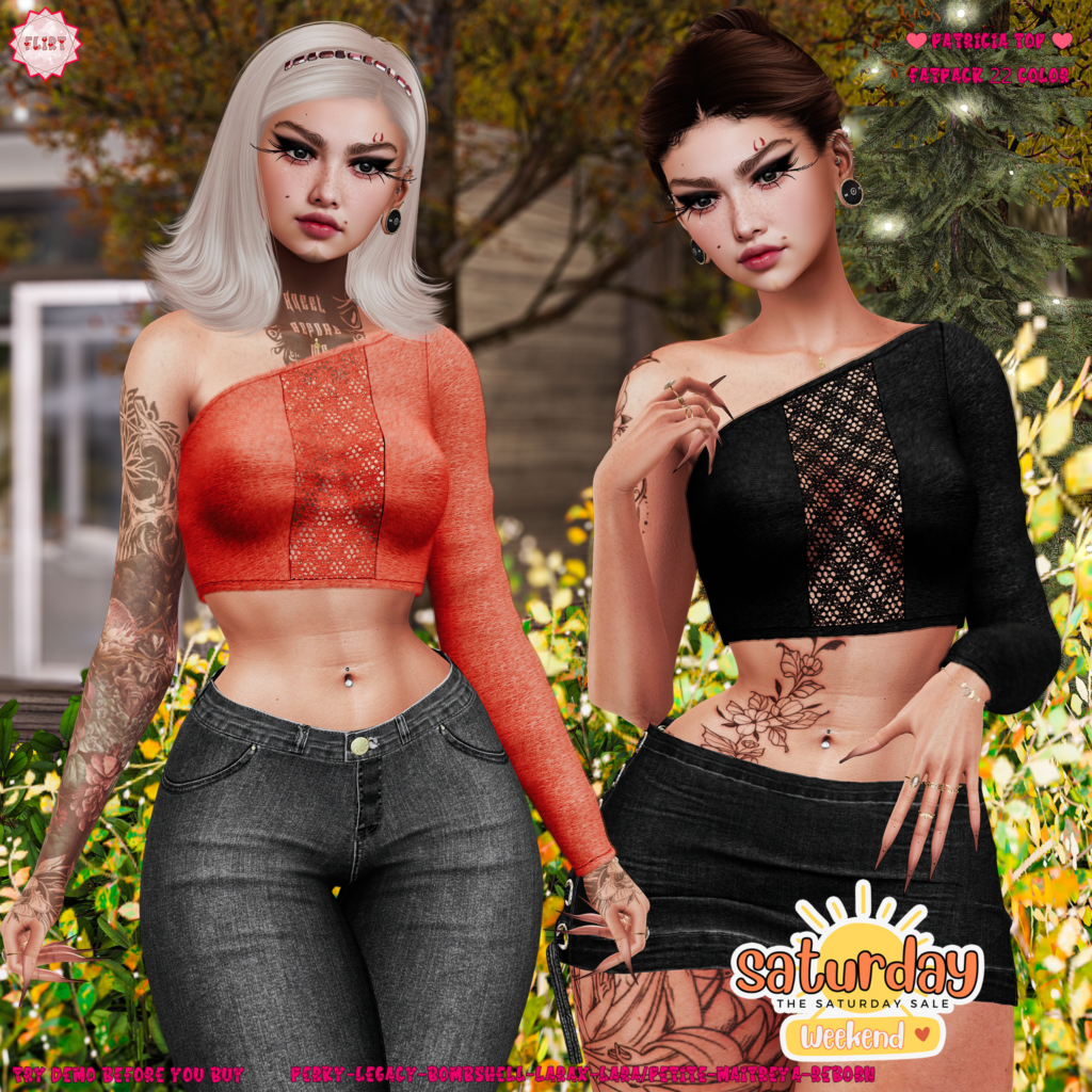 Patricia Top - Legacy/Maitreya/Reborn/+mods	&lt;a href=&quot;http://maps.secondlife.com/secondlife/Apollo%20Island/90/72/23&quot; target=&quot;_blank&quot;&gt;Teleport&lt;/a&gt;