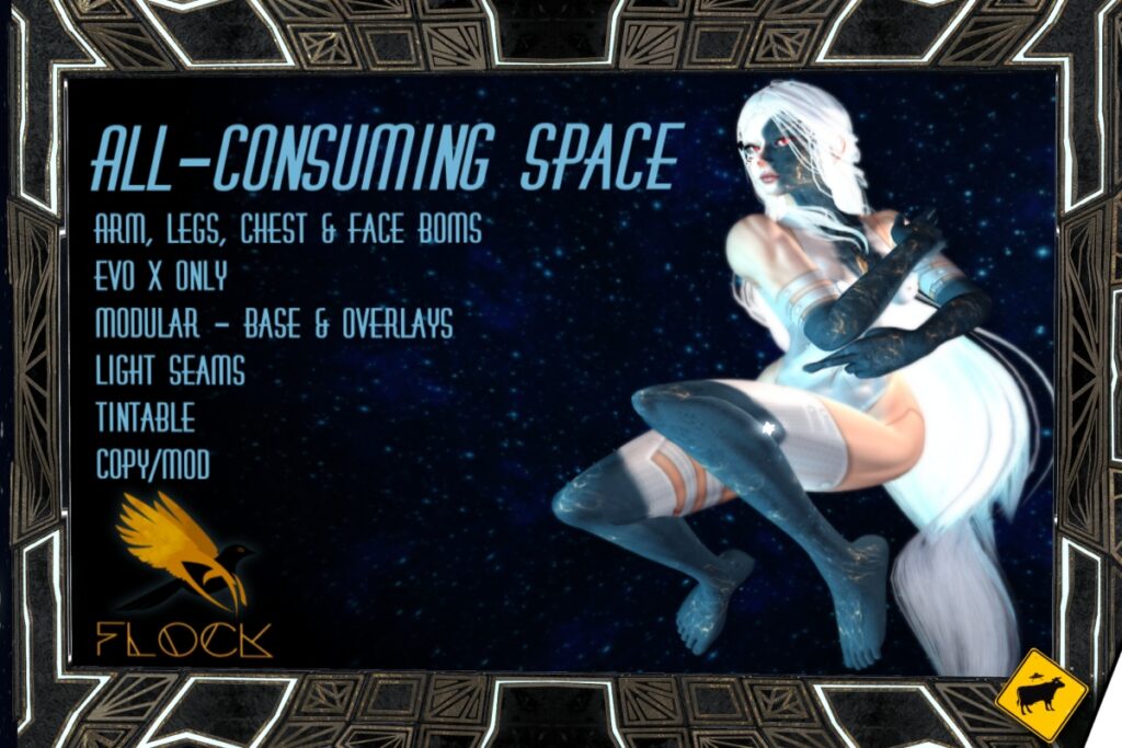 All-Consuming Space Tattoo - BOM/EvoX, L$250