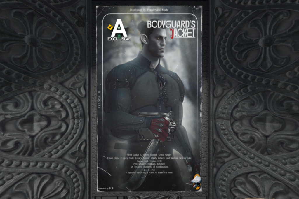 Bodyguards Jacket - Jake/Legacy F+M/Reborn, L$1499