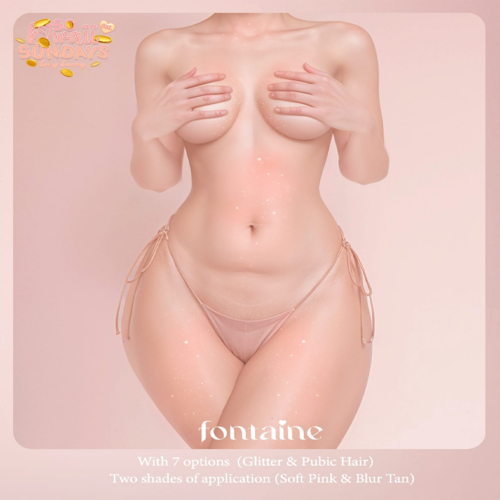 Stardust Body Blush - BOM	&lt;a href=&quot;https://maps.secondlife.com/secondlife/VELOUR/66/140/83&quot; target=&quot;_blank&quot;&gt;Teleport&lt;/a&gt;