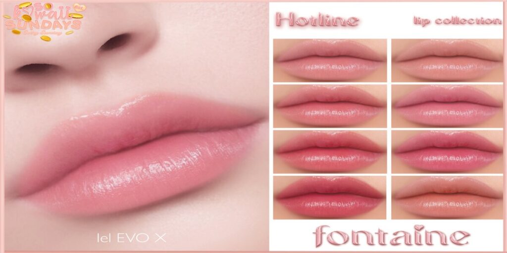 Hotline Lipstick - EvoX	&lt;a href=&quot;https://maps.secondlife.com/secondlife/VELOUR/66/140/83&quot; target=&quot;_blank&quot;&gt;Teleport&lt;/a&gt;