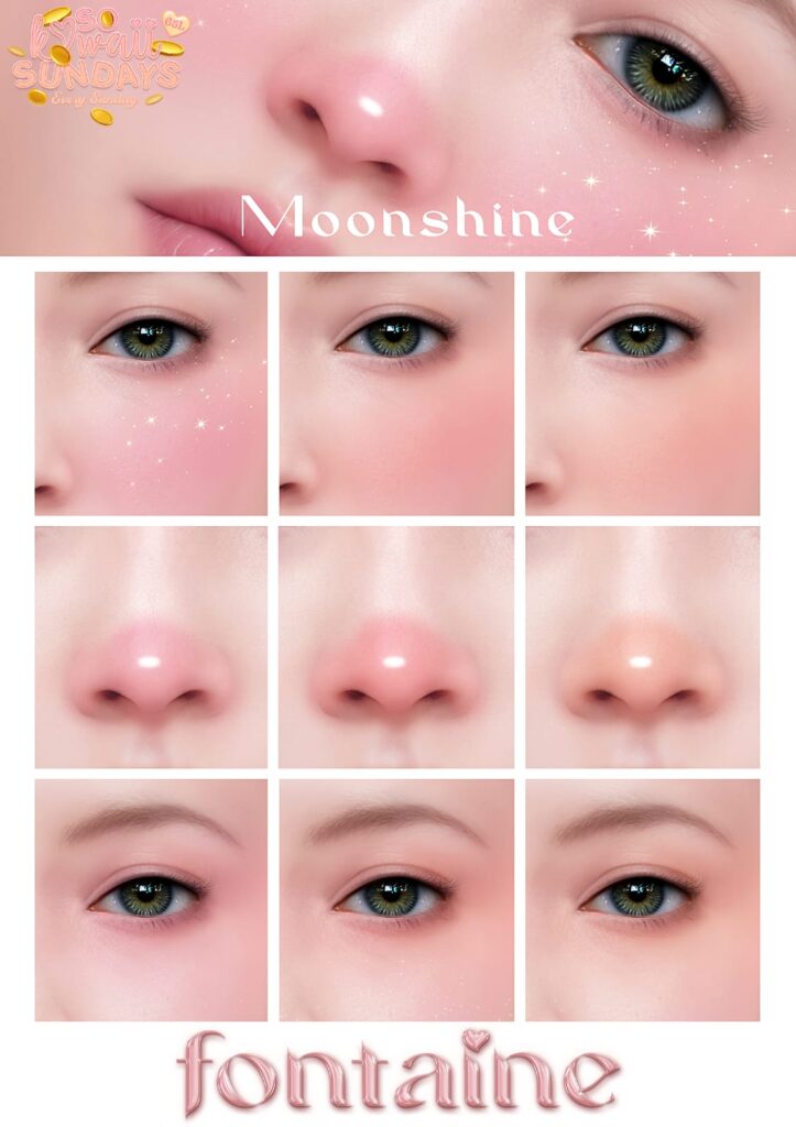 Moonshine Blush - EvoX	&lt;a href=&quot;https://maps.secondlife.com/secondlife/VELOUR/66/140/83&quot; target=&quot;_blank&quot;&gt;Teleport&lt;/a&gt;