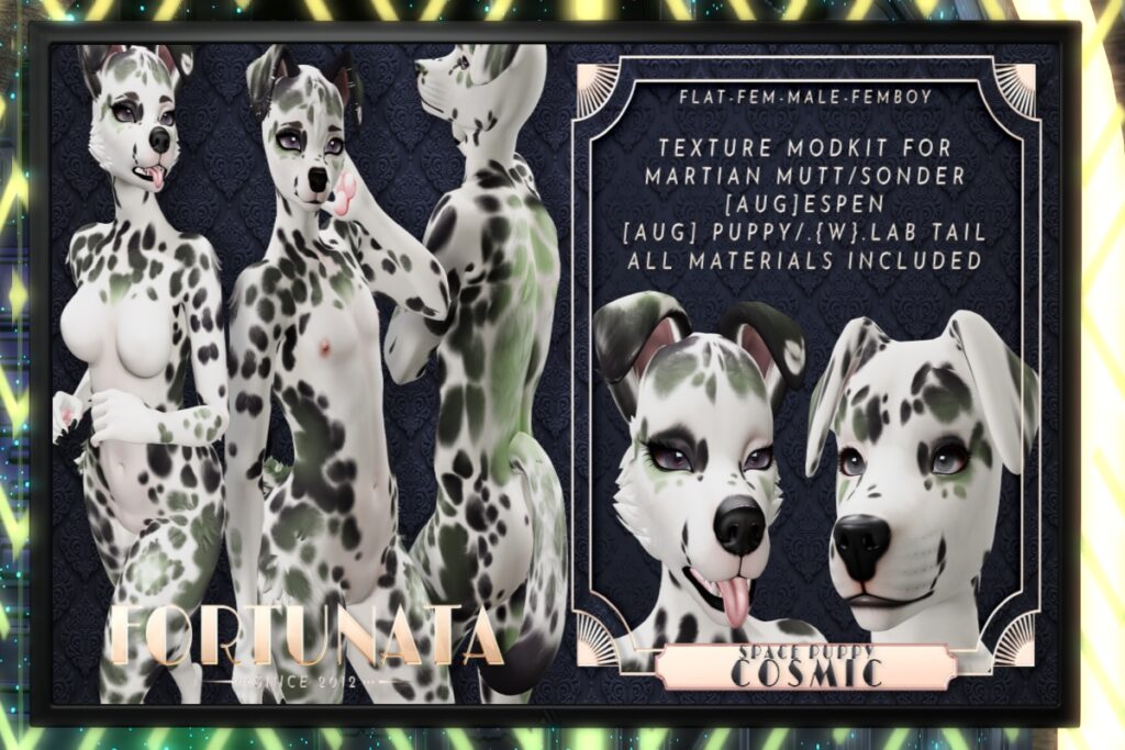 Space Puppy Mod Kit - BOM/August Espen/Cerberus Sonder Pup/Marz Martian Mutt, L$699 each/L$1499 FP
