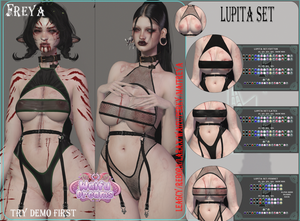 Lupita Set - Legacy/Maitreya/Reborn/+mods