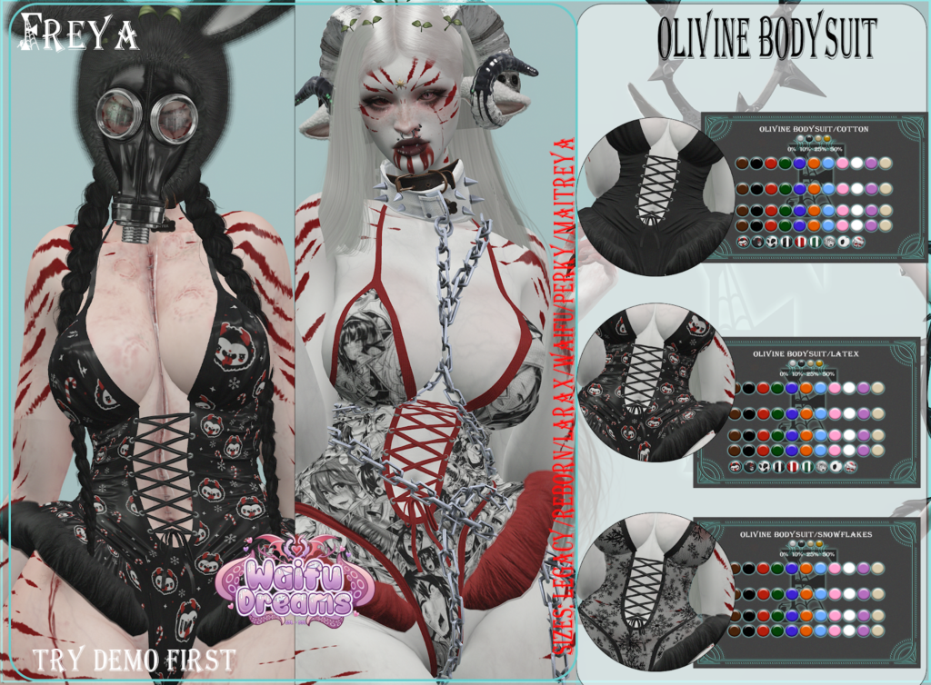 Olivine Bodysuit - Legacy/Maitreya/Reborn/+mods