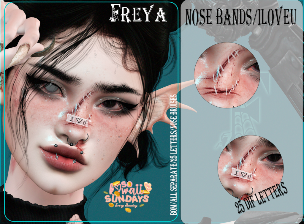 ILoveU Nose Tape - BOM	&lt;a href=&quot;https://maps.secondlife.com/secondlife/Daisy/13/29/1168&quot; target=&quot;_blank&quot;&gt;Teleport&lt;/a&gt;