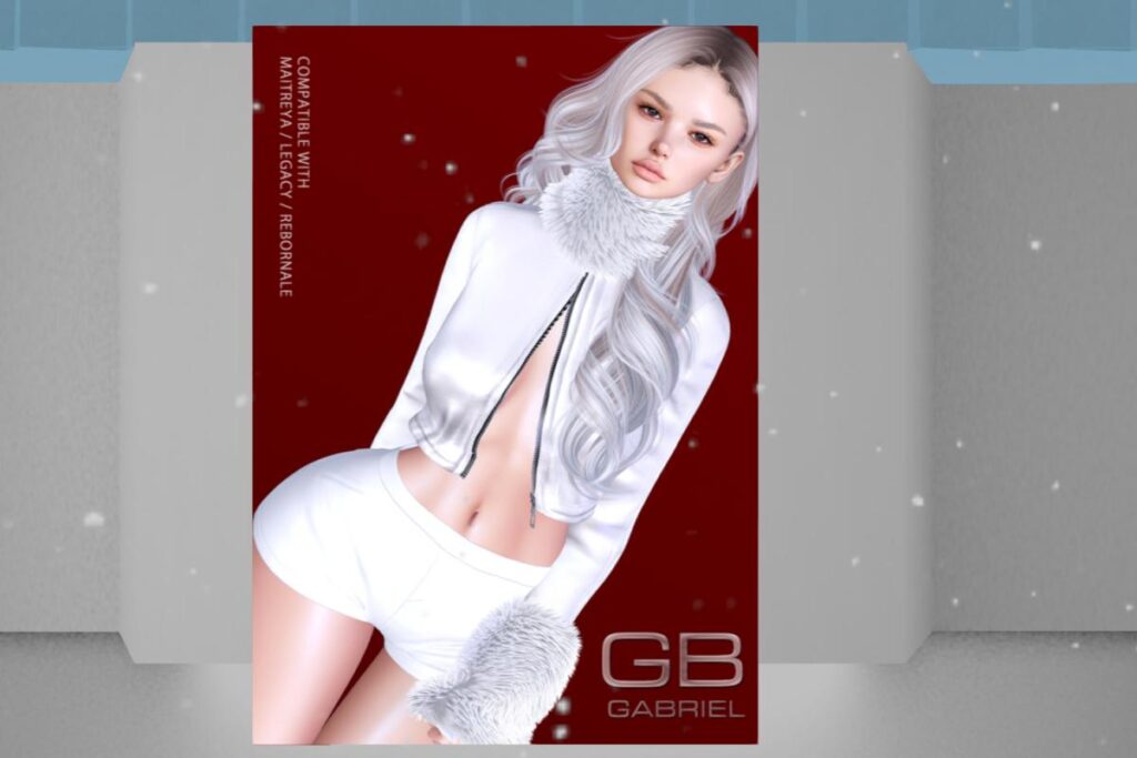 Short Rider &amp; Fur Top - Legacy/Maitreya/Reborn, L$90 each/L$360 FP