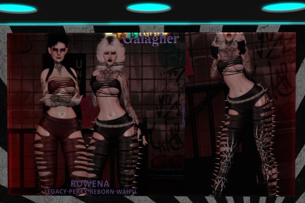 Rowena Top and Pants - Legacy/Reborn/+mods, L$299 each/L$1599 FP