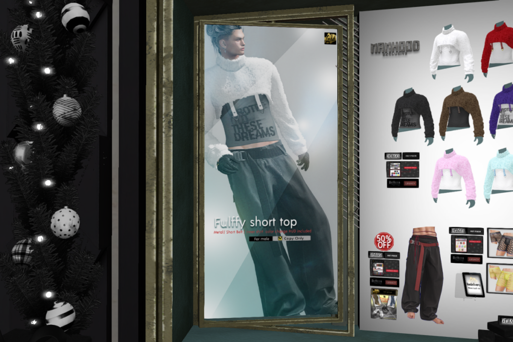 Fulffy Short Top &amp; Pants - Jake/Legacy, L$140-L$240 each/L$600-L$1380 FP