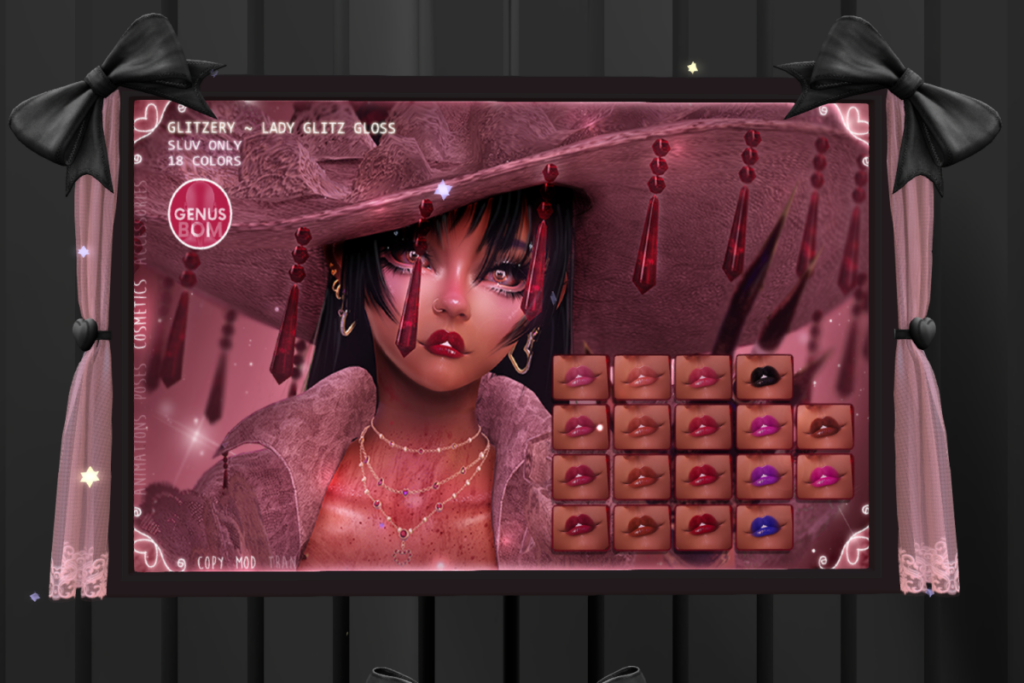 Lady Glitz Gloss - BOM, L$250