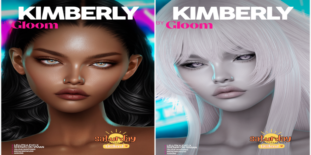 Kimberly Skin Human - EvoX | Kimberly Skin Fantasy - EvoX	&lt;a href=&quot;https://maps.secondlife.com/secondlife/Moonstar/134/168/44&quot; target=&quot;_blank&quot;&gt;Teleport&lt;/a&gt;
