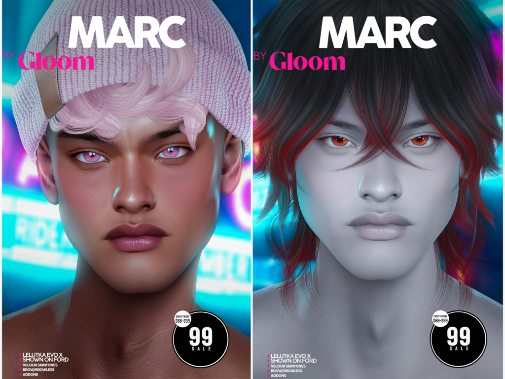 Marc Skin Human - EvoX | Marc Skin Fantasy - EvoX	&lt;a href=&quot;https://maps.secondlife.com/secondlife/Moonstar/134/168/44&quot; target=&quot;_blank&quot;&gt;Teleport&lt;/a&gt;