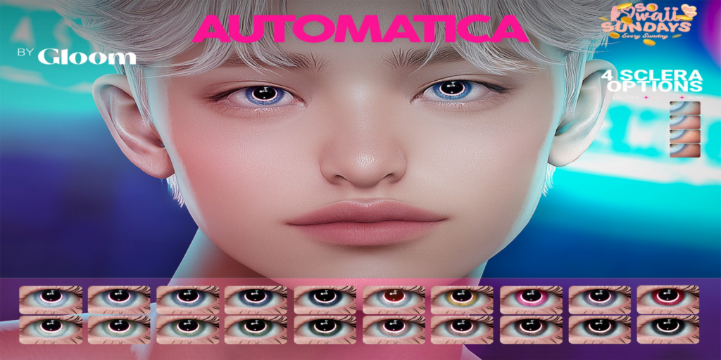 Automata Eyes - BOM/EvoX	&lt;a href=&quot;http://maps.secondlife.com/secondlife/Moonstar/141/89/43&quot; target=&quot;_blank&quot;&gt;Teleport&lt;/a&gt;