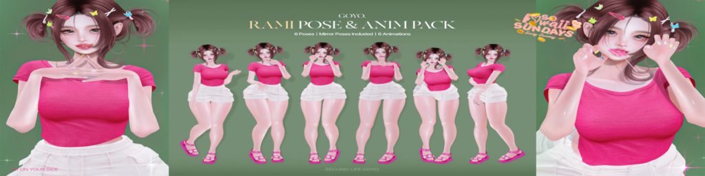 Rami Poes &amp; Animations	&lt;a href=&quot;http://maps.secondlife.com/secondlife/Dear/19/131/753&quot; target=&quot;_blank&quot;&gt;Teleport&lt;/a&gt;