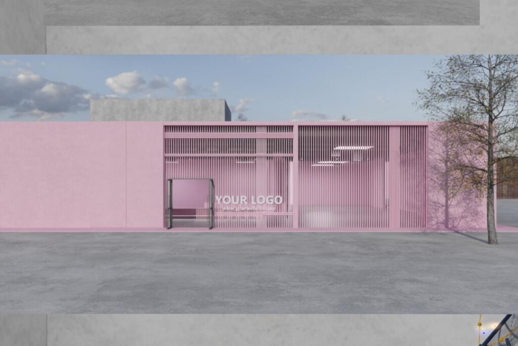 Nexa Retail Store Pink, L$300