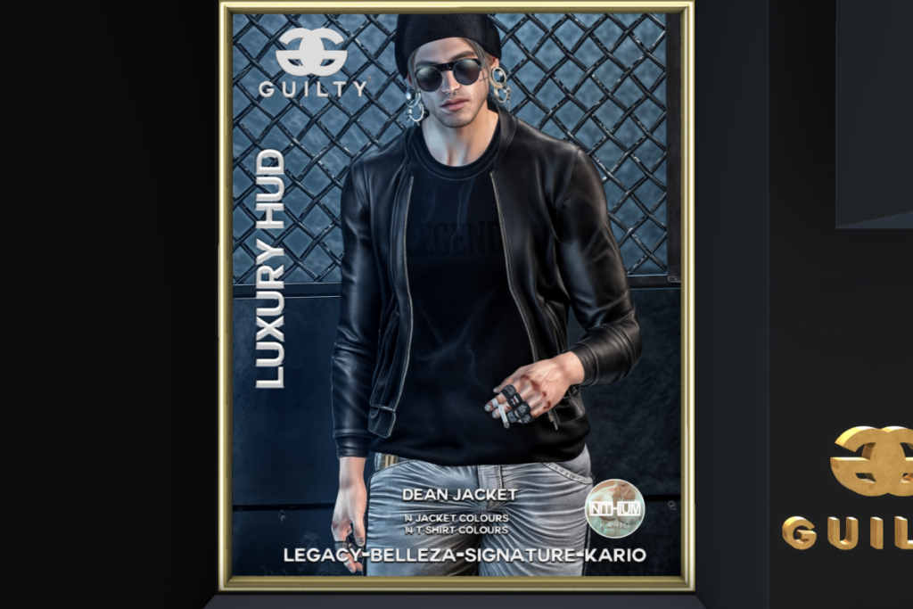 Dean Jacket - Gianni/Jake/Kario/Legacy, L$249 each/L$1099 FP