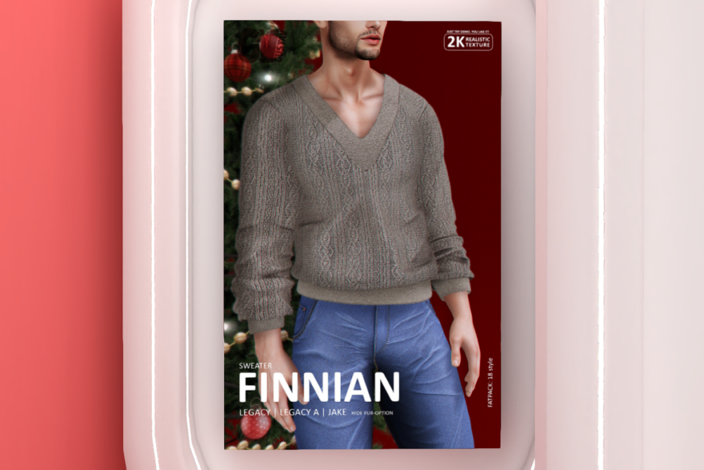 Finnian - Jake/Legacy/+mods, L$249 each/L$2300 FP